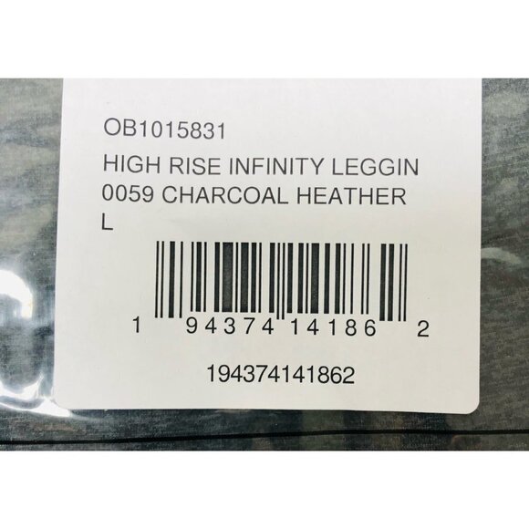 Free People Movement Womens Gray High Rise Cutout Cropped Leggings Sz L New - Picture 7 of 11